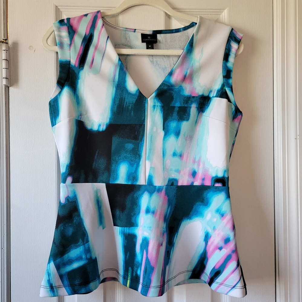 Worthington Peplum top M